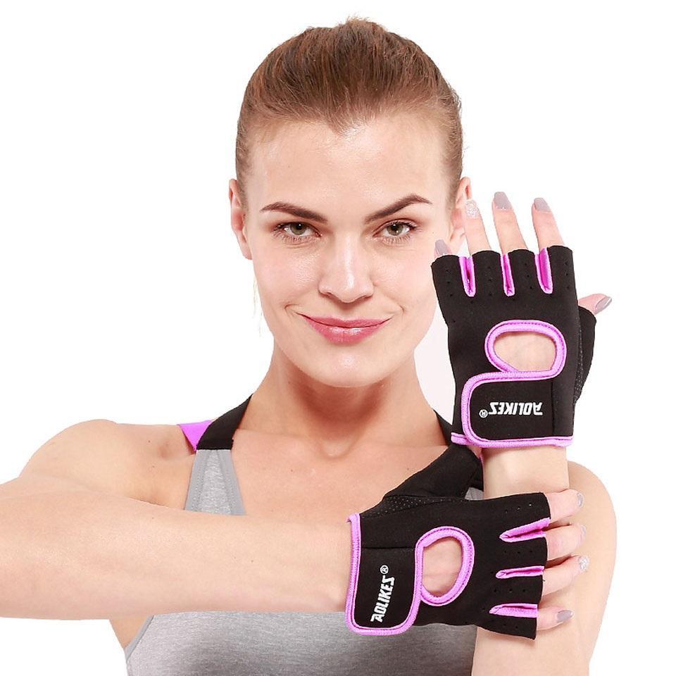 Anti-Slip Half Finger Gym Gloves