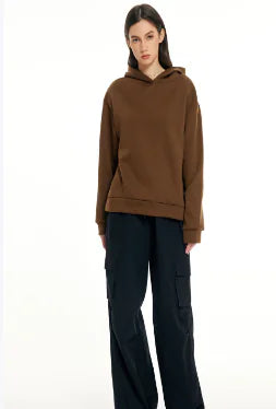 2023 Casual Loose Long Sleeve Hooded Sweater