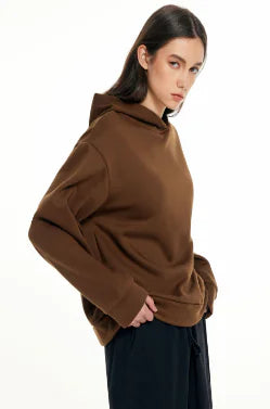 2023 Casual Loose Long Sleeve Hooded Sweater