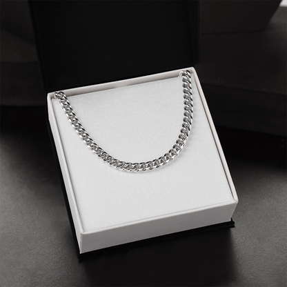 Cuban Link Chain Necklace for Men - Premium Gold/Silver Thick Chain Jewelry